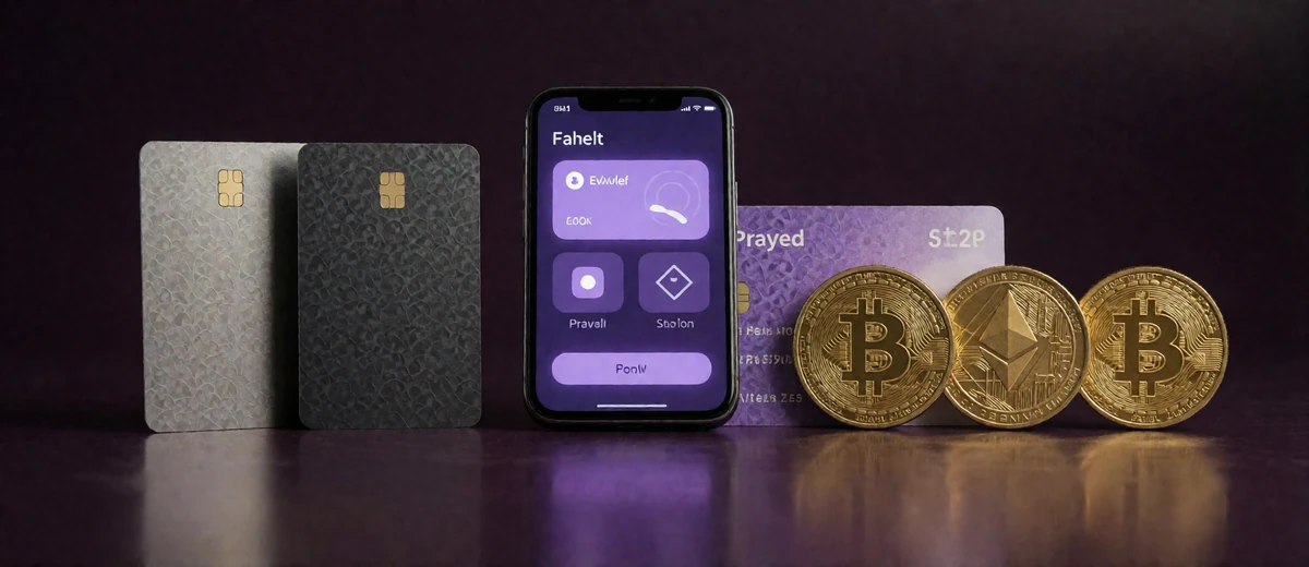 Bankkarten, E-Wallet auf dem Smartphone, Prepaid-Guthabenkarte und Krypto-M&uuml;nzen als Zahlungswege bei V.Vegas